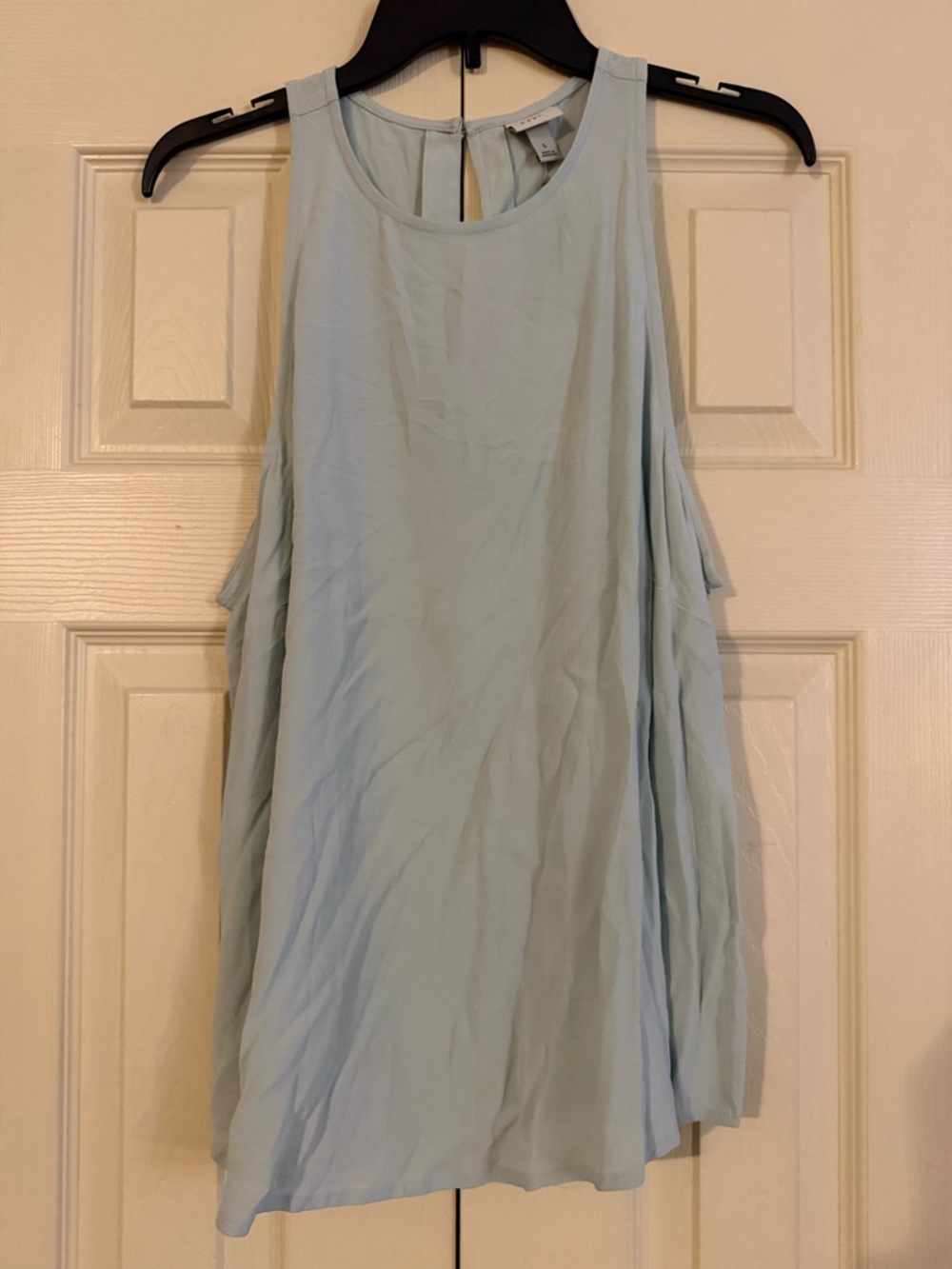 a new day Light Blue Sleeveless Swing Tank